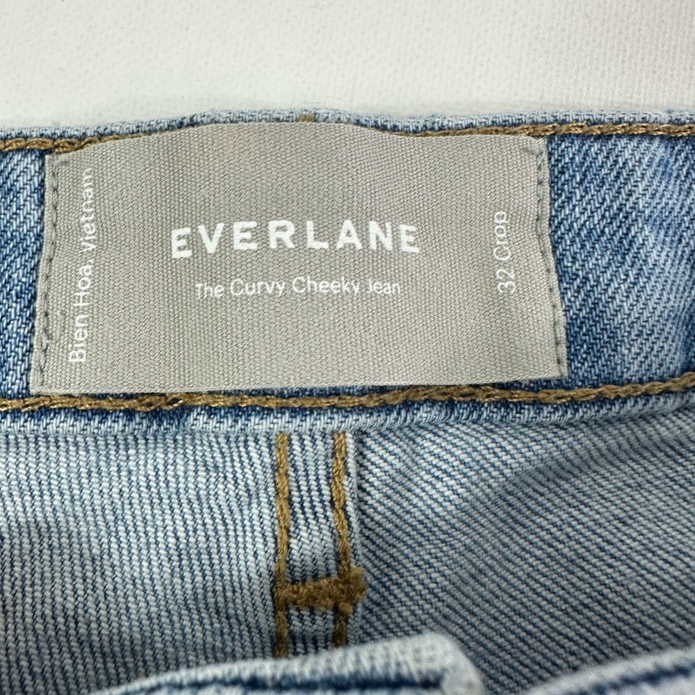 Everlane The Curvy Cheeky Jean Crop Size 32 - Picture 6 of 7